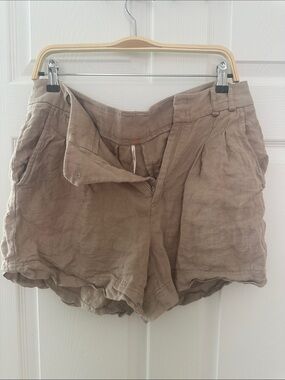 Free People Linen Shorts